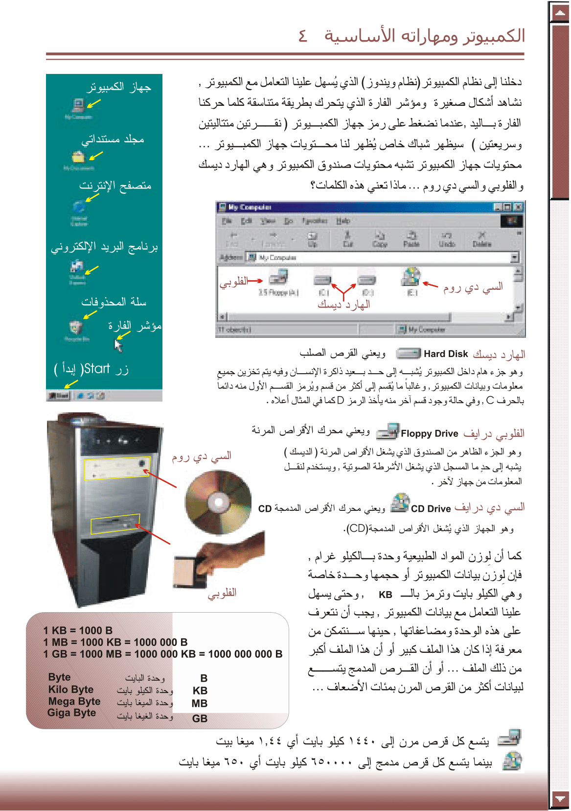 كتاب الكمبيوتر ومهاراته الأاساسية